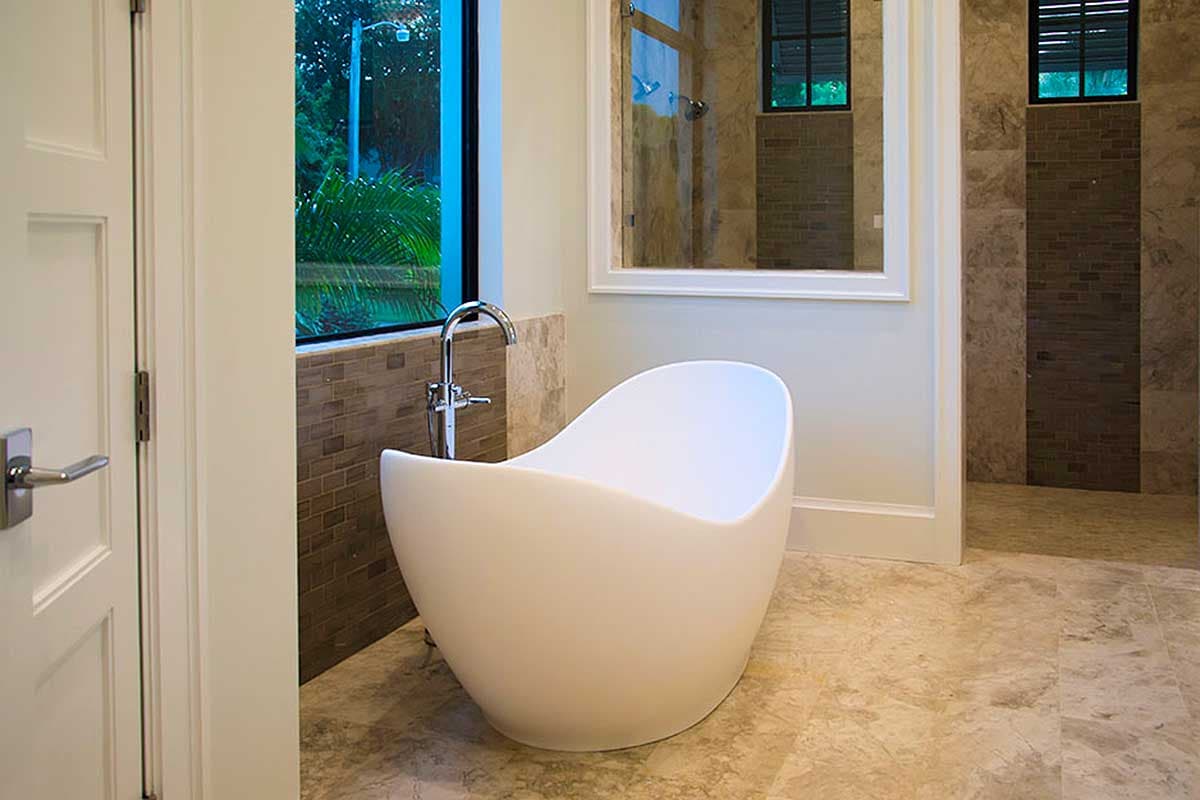 Plan 86011BS: Florida House Plan with Big Upper Balconies - Image #15 - Florida-Style, Mediterranean