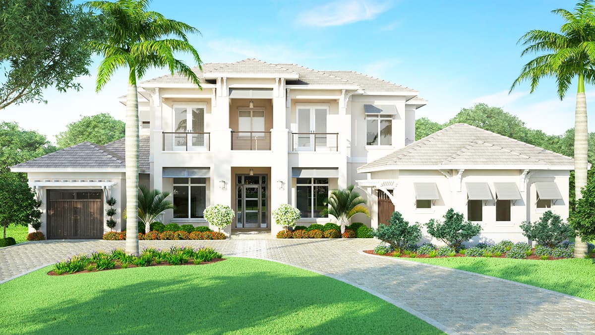 Plan 86012BW: Spacious Florida House Plan with Rec Room - 4738 Sq Ft - Image #24 - Coastal, Coastal Contemporary, Florida-Style, Southern, Transitional