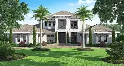Five Bedroom Florida House Plan
