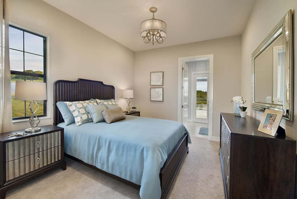 Plan 86018BS: Florida House Plan with Tray Ceilings and Great Outdoor Living - 2947 Sq Ft - Image #13 - Coastal, Coastal Contemporary, European, Florida-Style, Transitional