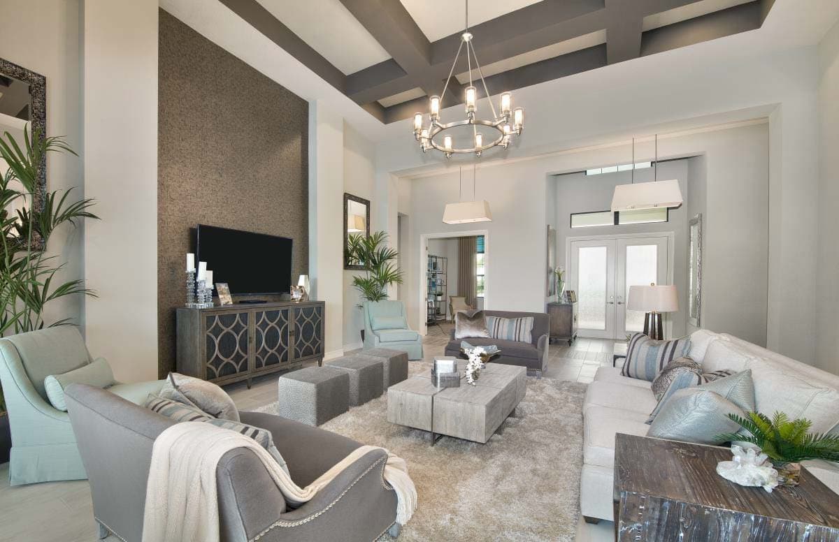 Plan 86018BS: Florida House Plan with Tray Ceilings and Great Outdoor Living - 2947 Sq Ft - Image #5 - Coastal, Coastal Contemporary, European, Florida-Style, Transitional