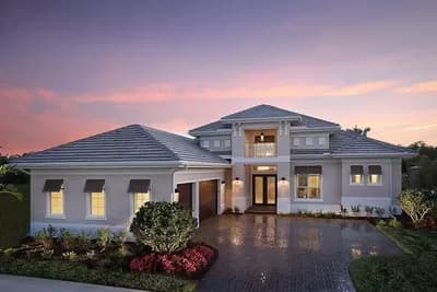 Florida House Plan with Tray Ceilings and Great Outdoor Living - 2947 Sq Ft