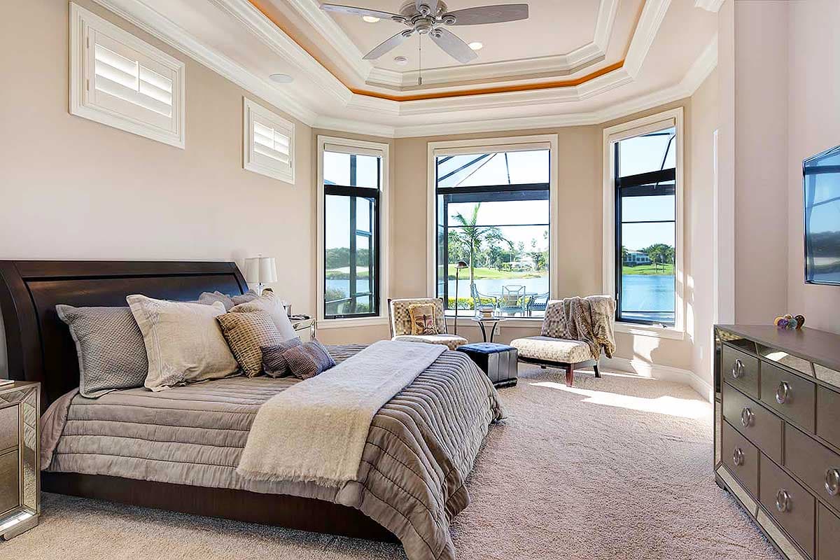 Plan 86020BW: Florida House Plan with Open Layout - Image #7 - European, Florida-Style