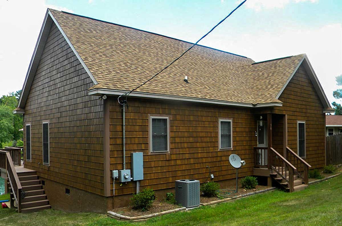 Plan 86207HH: 2 Bed Cottage with Vaulted Porch - Image #4 - Cabin, Cottage, Mountain, Rustic, Vacation