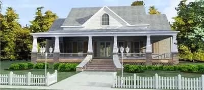 Grand Wrap-Around Porch