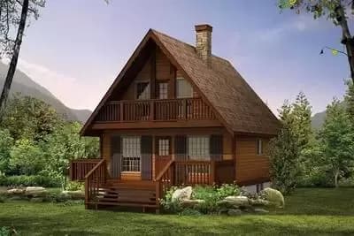 A Chalet House Plan