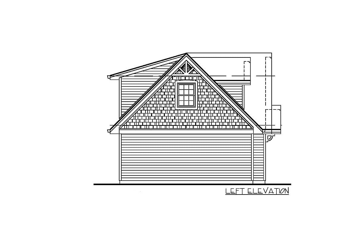 Plan 88334SH: Loft Apartment Plan - Image #4 - Carriage