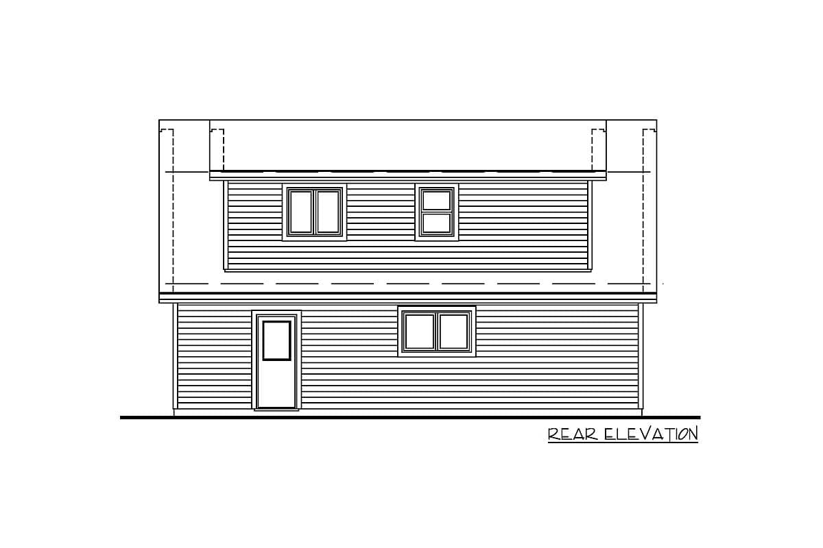 Plan 88334SH: Loft Apartment Plan - Image #5 - Carriage