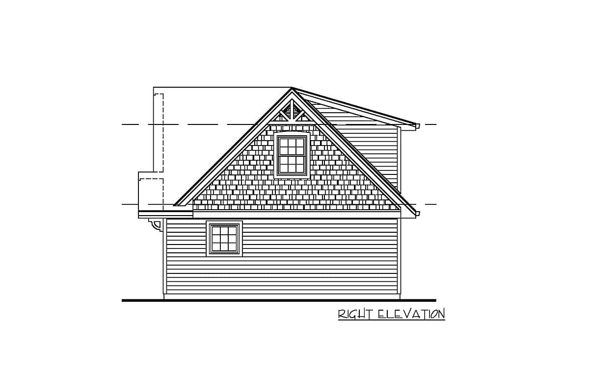 Plan 88334SH: Loft Apartment Plan - Image #6 - Carriage