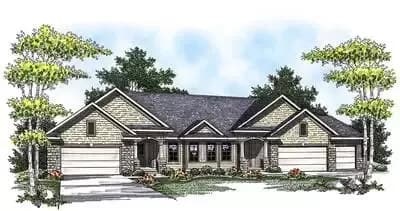 Duplex with Country Flair