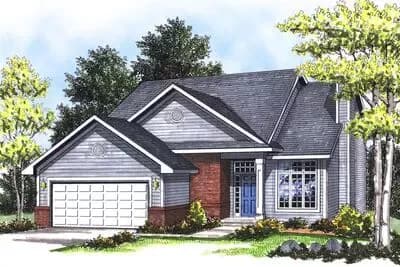Traditional Two-Story Delight