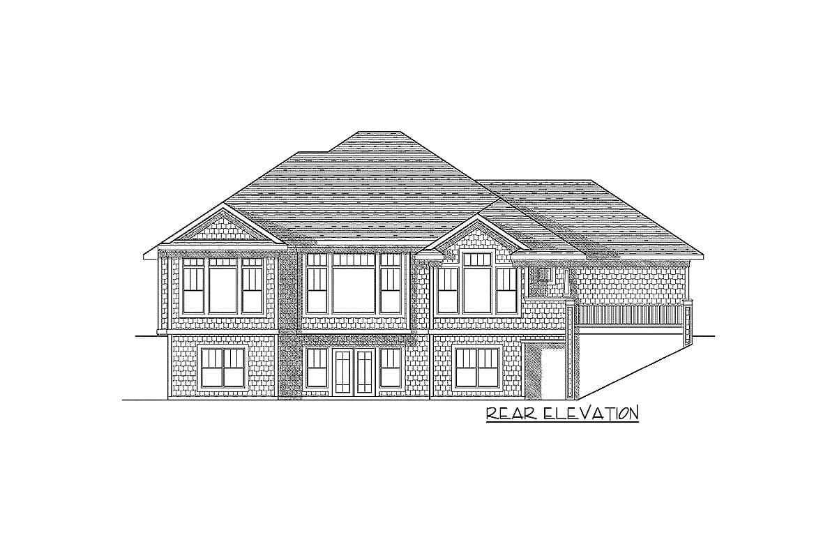 Plan 89671AH: Perfect Blend of Stone and Shingle - Image #17 - Craftsman