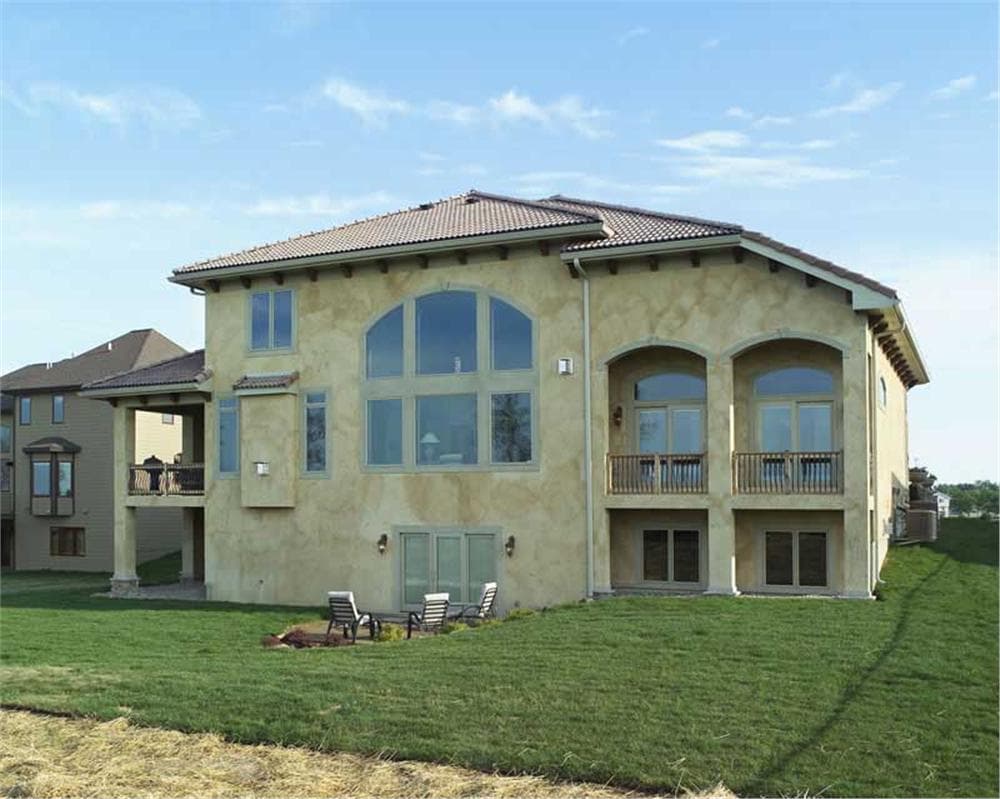 Plan 89677AH: Tuscan Home Plan with Two Curved Staircases - Image #12 - European, Tuscan