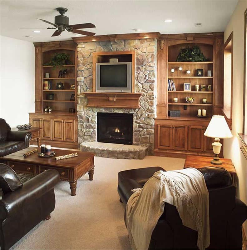 Plan 89677AH: Tuscan Home Plan with Two Curved Staircases - Image #7 - European, Tuscan