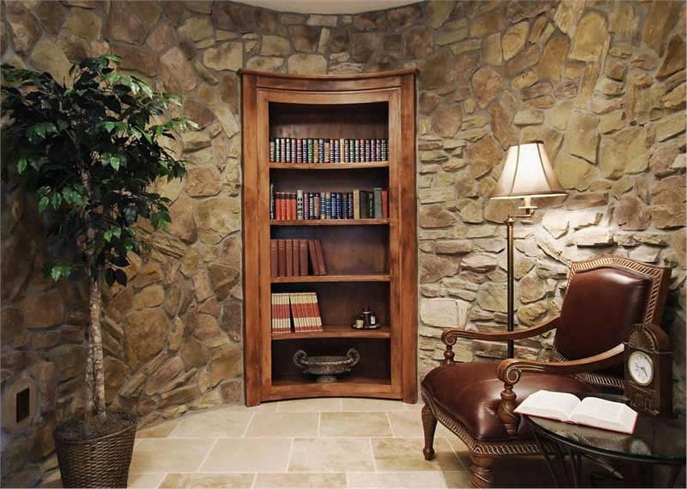 Plan 89677AH: Tuscan Home Plan with Two Curved Staircases - Image #9 - European, Tuscan