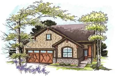 Compact Ranch Home Plan