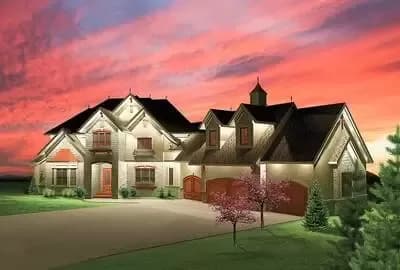 Magnificent European Home Plan