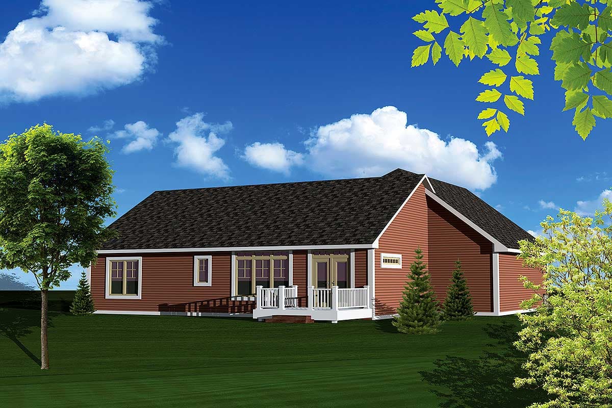 Plan 89818AH: Small Ranch Lives Large - Image #17 - Ranch, Traditional