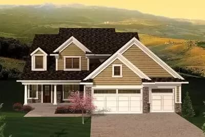 Friendly Craftsman Home Plan