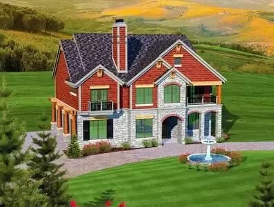 Vaulted Master and Great Room