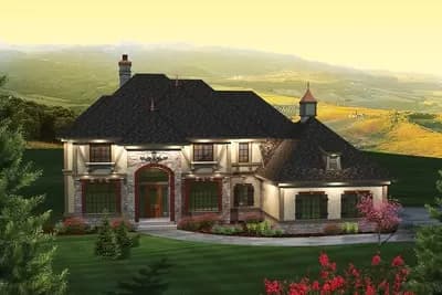 Charming Luxury Home Plan