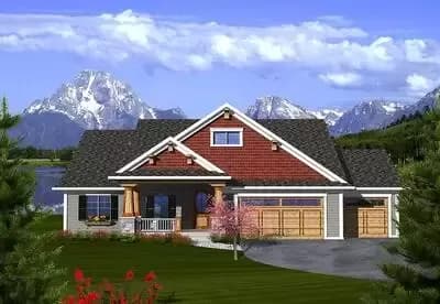 2 Bedroom Craftsman Ranch