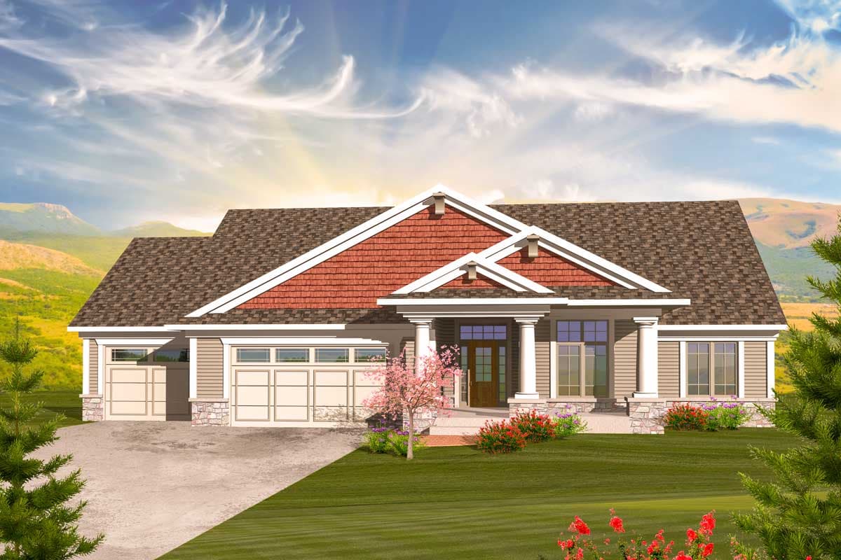 Plan 89874AH: Rambler With Finished Lower Level - Image #27 - Craftsman, Northwest, Ranch