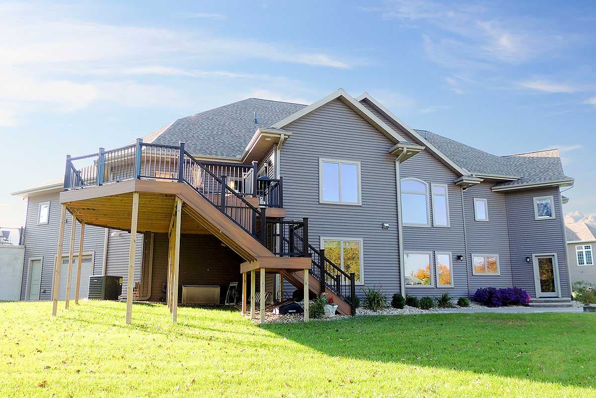 Plan 89880AH: Shingle Style With Angled Garage and Master - Image #6 - Craftsman, Shingle