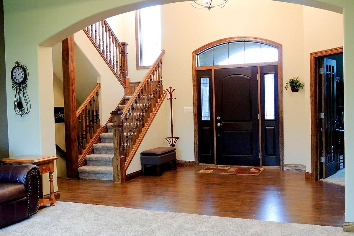 Plan 89880AH: Shingle Style With Angled Garage and Master - Image #8 - Craftsman, Shingle