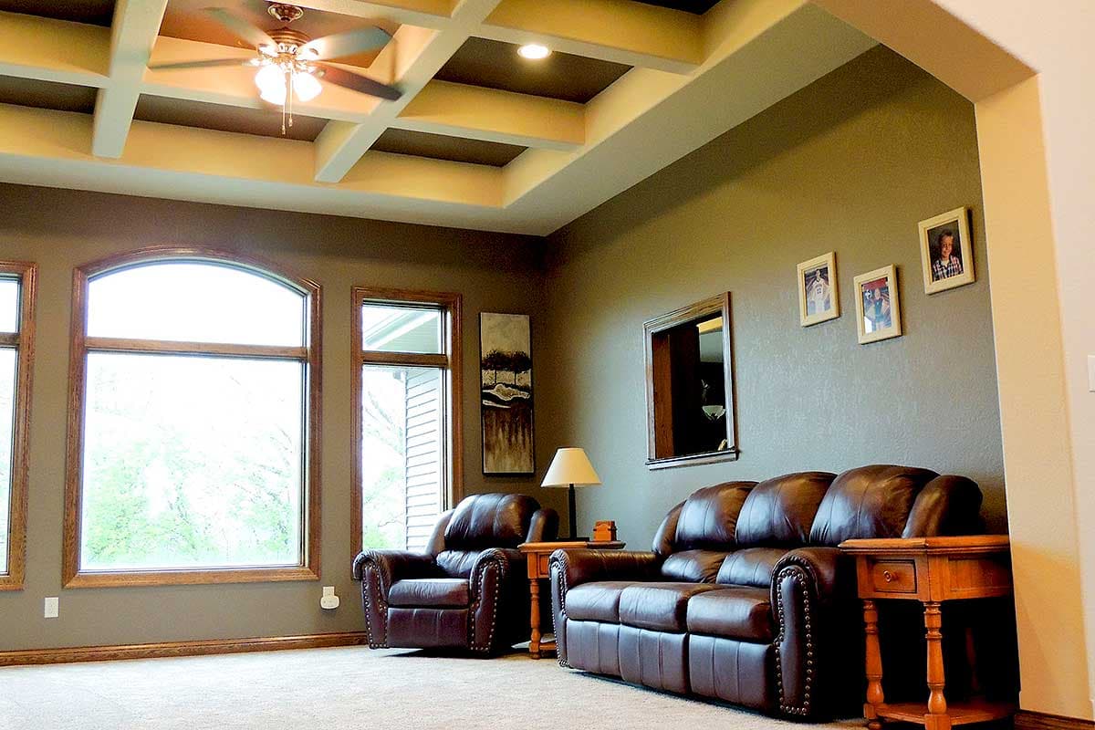 Plan 89880AH: Shingle Style With Angled Garage and Master - Image #11 - Craftsman, Shingle