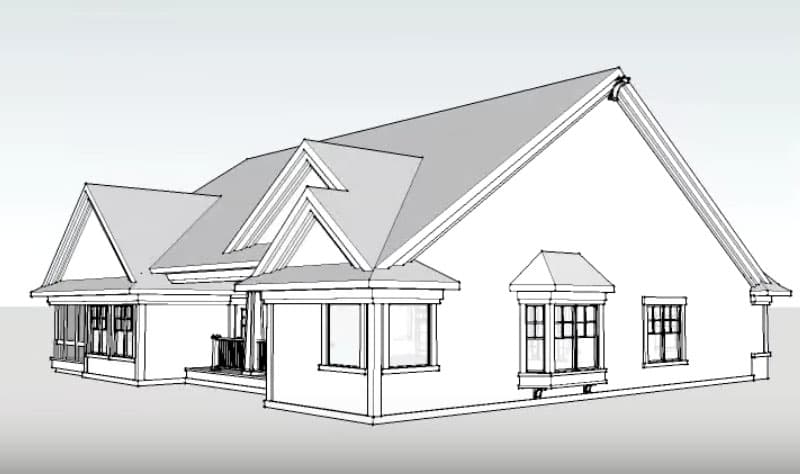 Plan 89913AH: Center Entry House Plan with Great Room - Image #7 - Craftsman, Northwest, Ranch