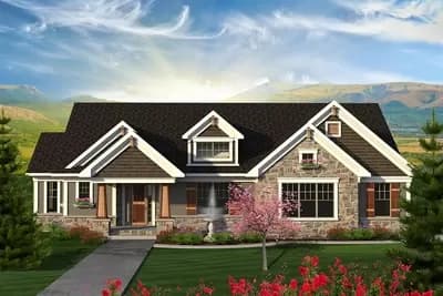 3 Bed Craftsman Ranch with Charm