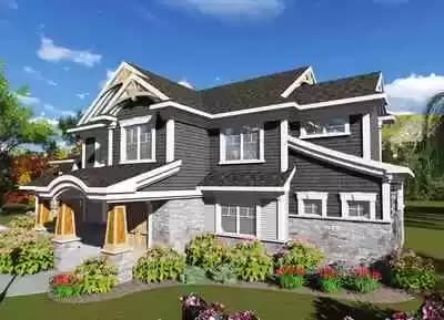 2 Story Craftsman with 4 Bedrooms