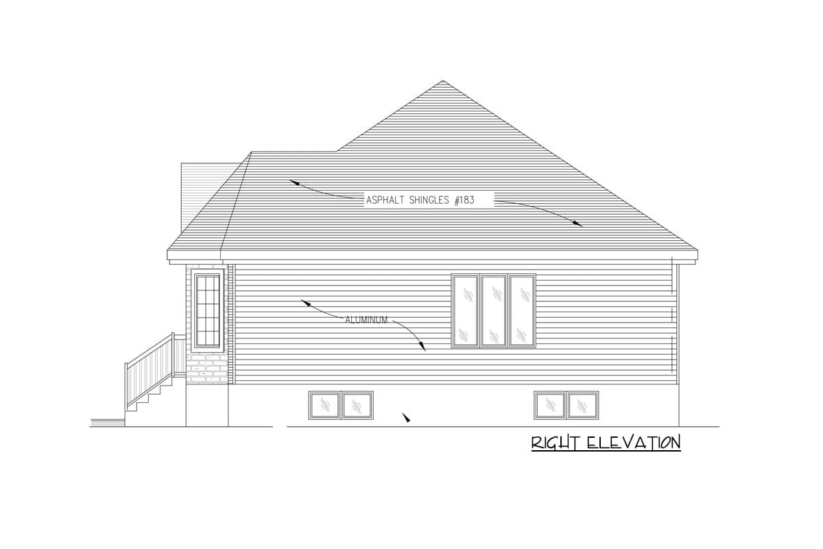 Plan 90012PD: Tiny House Alternative - Image #5 - Southern, Traditional