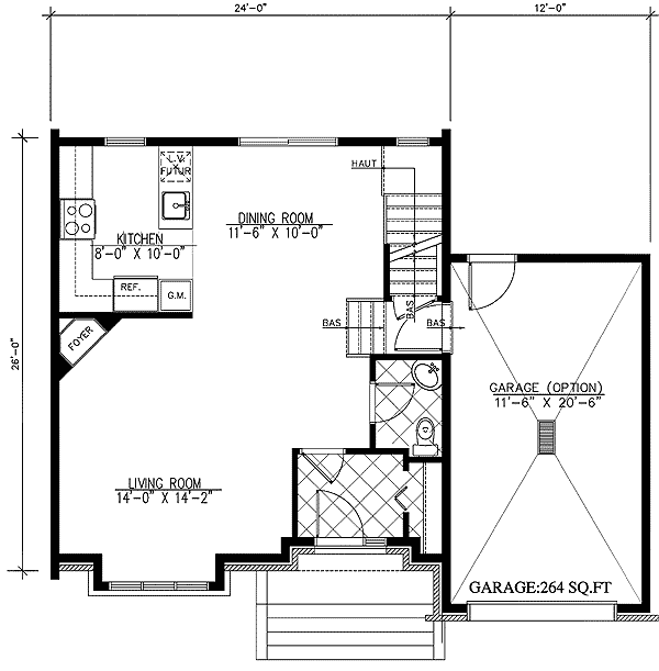 Plan 90033PD: Flexible Living - Floor Plan - Main Level - Colonial, Traditional