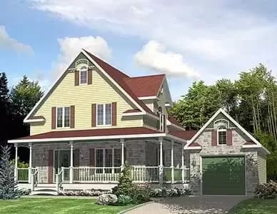 Two Story Farmhouse