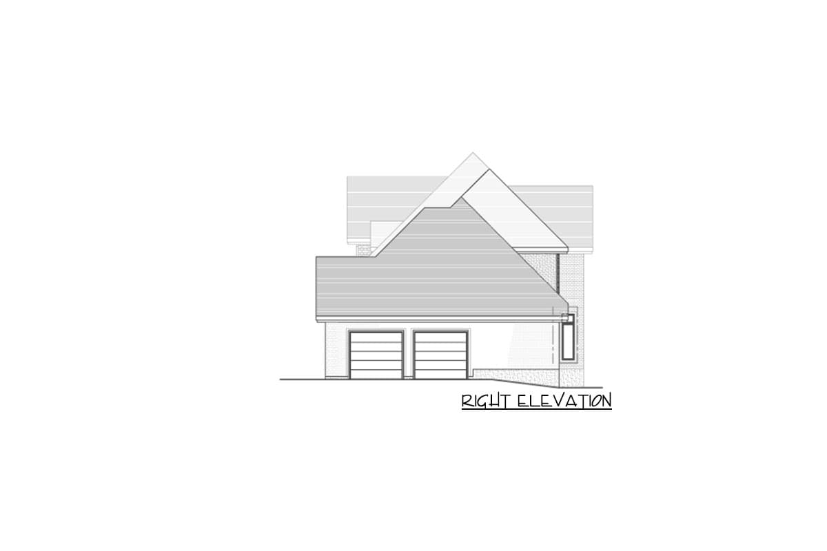 Plan 9009PD: Elegant Traditional Home Plan - 2841 Sq Ft - Image #6 - European, French Country, Traditional