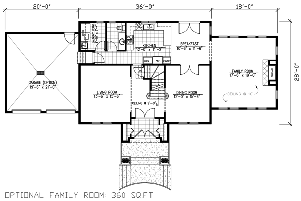 Plan 90097PD: Stately Home Plan - Floor Plan - Main Level - European, French Country, Southern