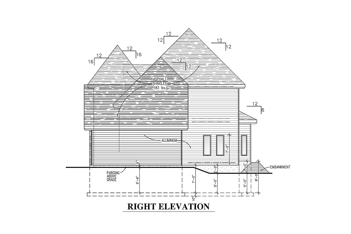 Plan 90125PD: European Stone Castle - Image #4 - European, Traditional