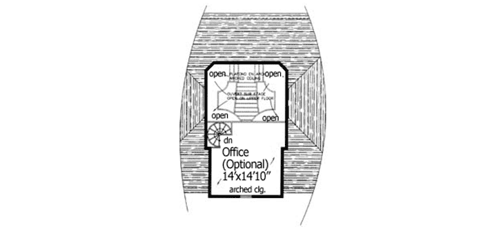 Plan 90129PD: Dramatic European Chateau - Floor Plan - Optional - European