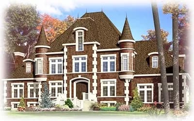 Dramatic European Chateau