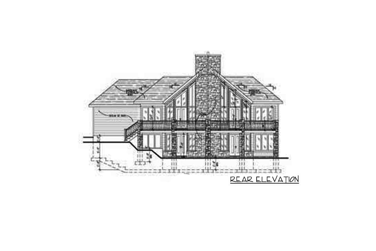 Plan 90139PD: Dramatic Windows for the Sloping Lot - Image #5 - Contemporary, Mid Century Modern, Modern, Mountain