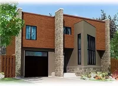 Striking Contemporary House Plan