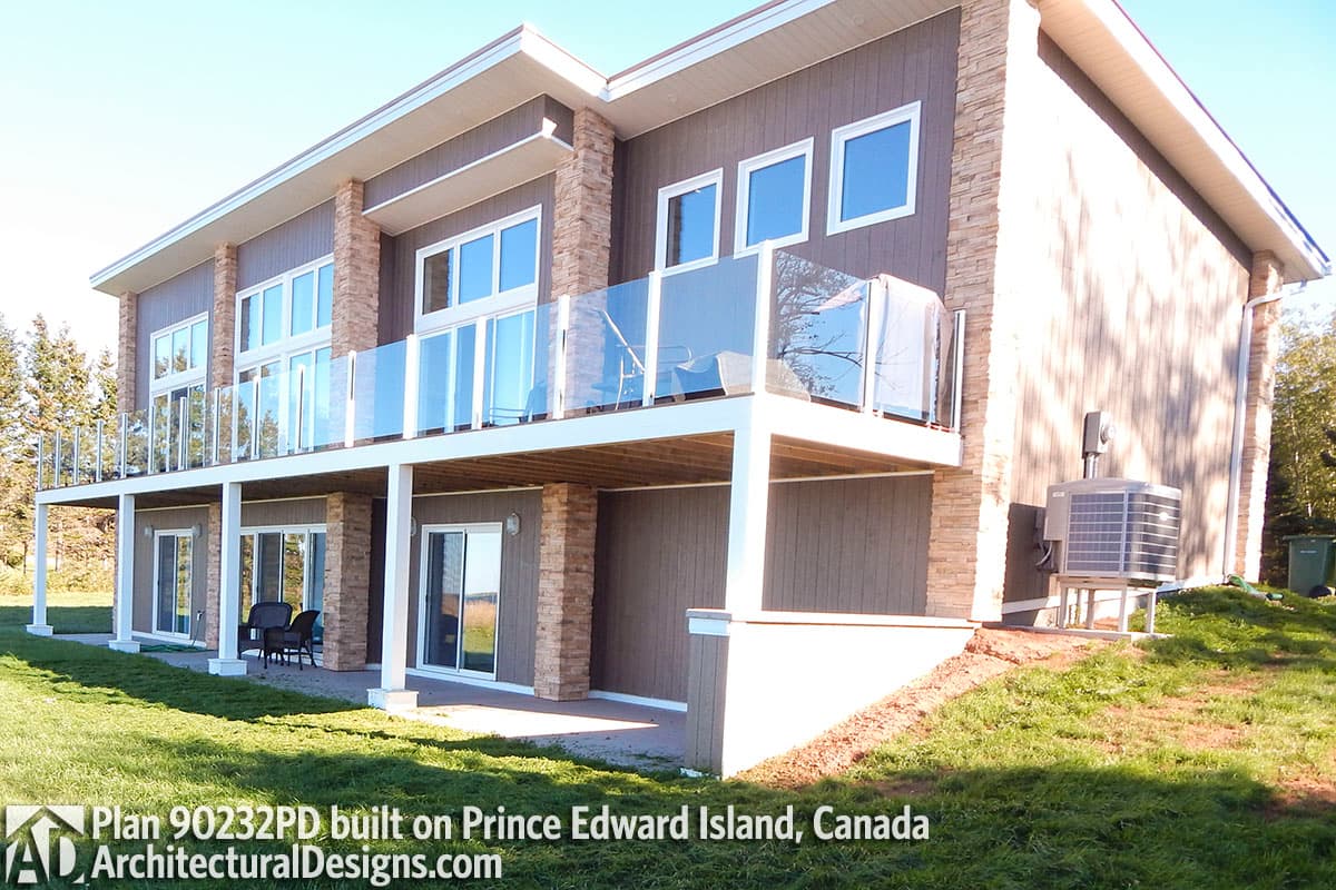 build gallery item - Modern House Plan 90232PD comes to life in Canada!