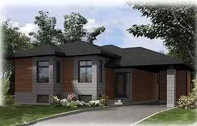 Modern, Contemporary Home Plan