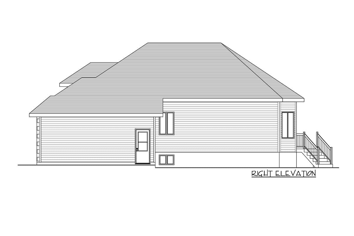 Plan 90252PD: Compact Northwest Home Plan - Image #4 - Northwest