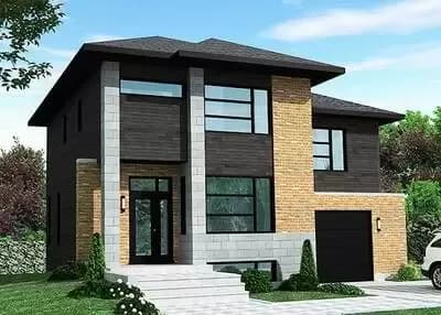 Dynamic Contemporary House Plan