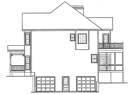 Plan 92004VS: Queen Ann Victorian - Image #4 - Country, Farmhouse, Traditional, Victorian