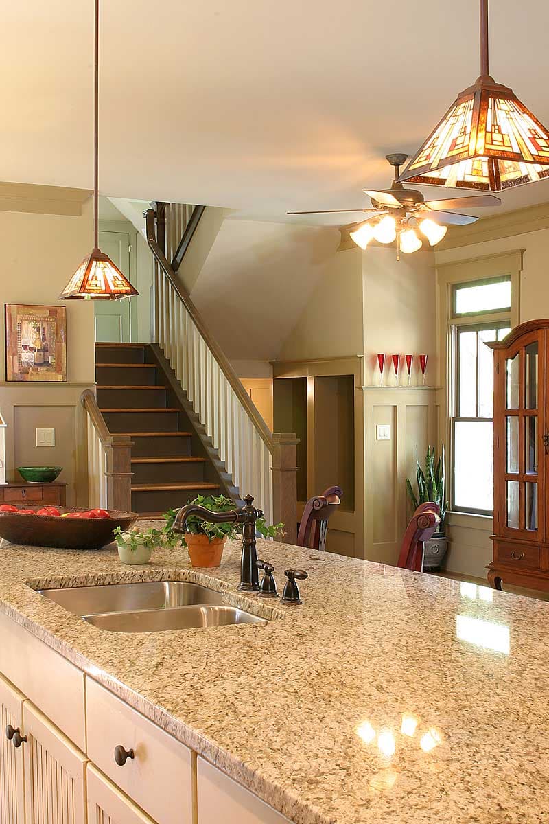 Plan 92018VS: Craftsman Home for a Sloping Lot - Image #6 - Cottage, Country, Craftsman
