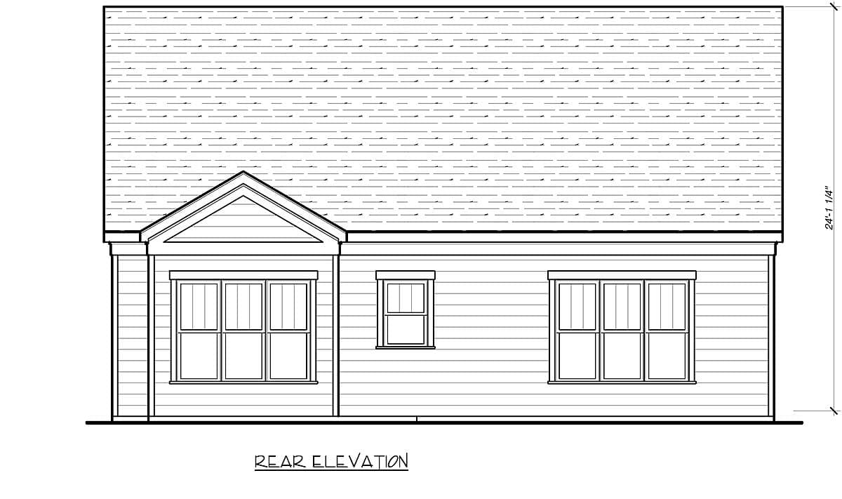 Plan 92085VS: Three (or Four) Bedroom Craftsman - Image #4 - Craftsman, Northwest